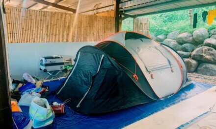 宜蘭大同-大同圓頂360露營區-應該是最經典的一次救火露營